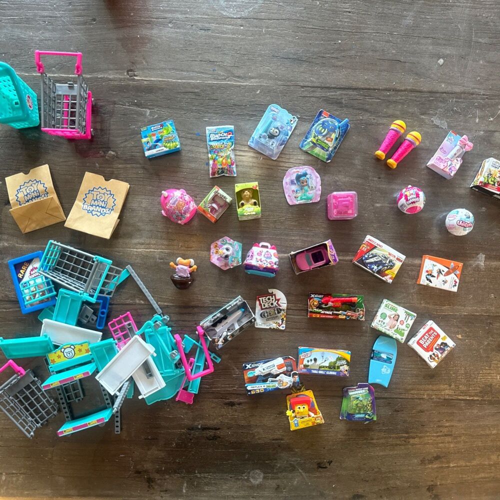 Zuru Mini Brands Mixed Lot Collectible Mini Figures Toys Games Mixed Lot Of 35+
